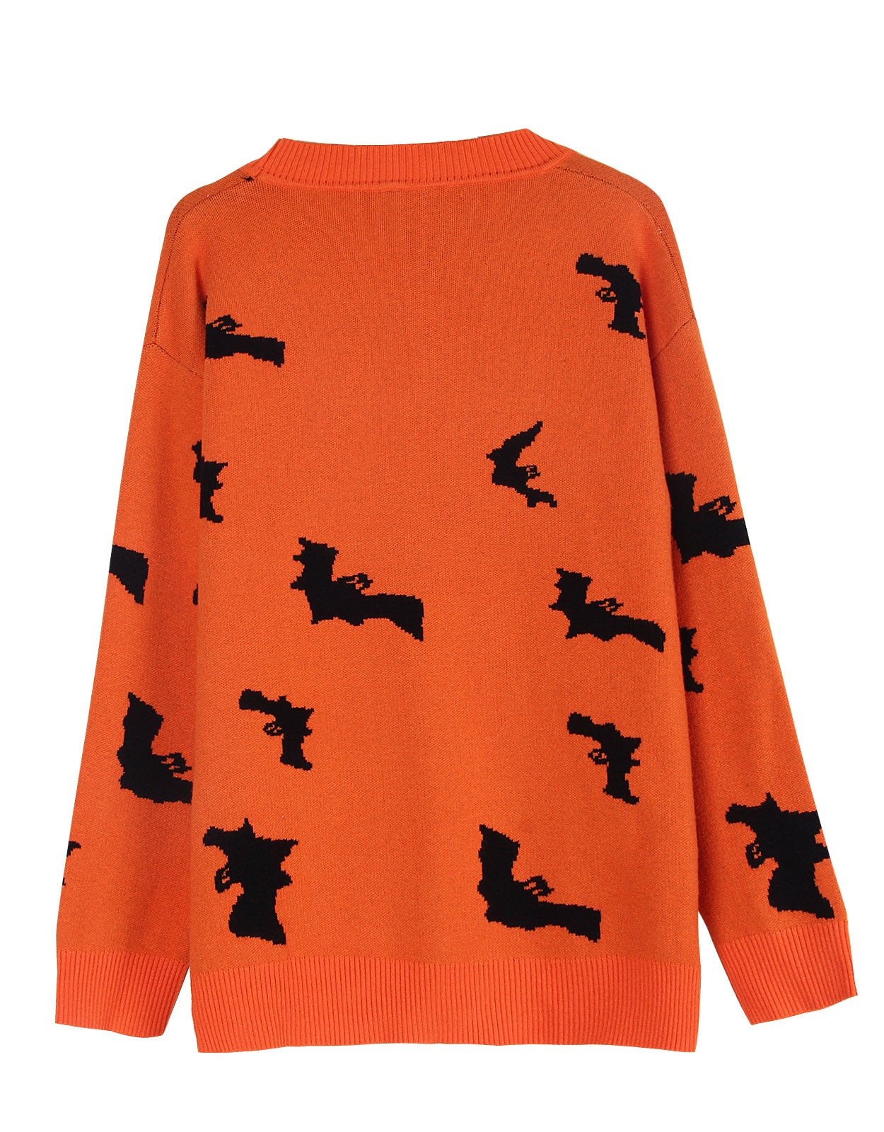 Sweaters for Women 2024 Halloween Trendy Pullover Sweaters Casual Crewneck Sweater