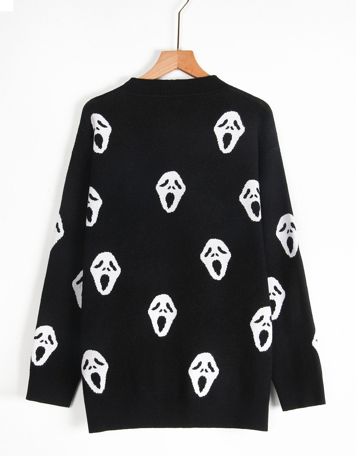 Sweaters for Women 2024 Halloween Trendy Pullover Sweaters Casual Crewneck Sweater