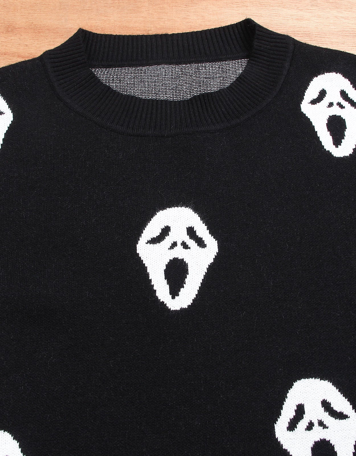 Sweaters for Women 2024 Halloween Trendy Pullover Sweaters Casual Crewneck Sweater