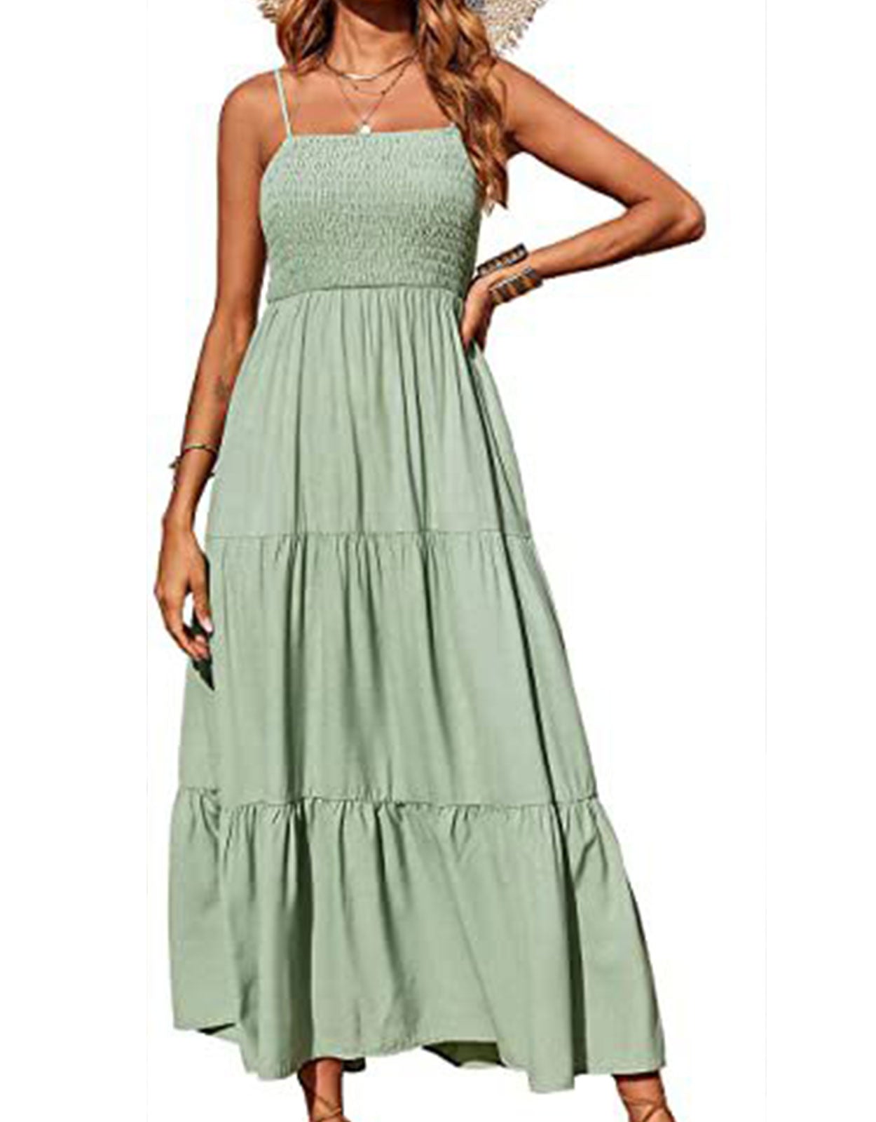 Sleeveless Strapless Swing Dress