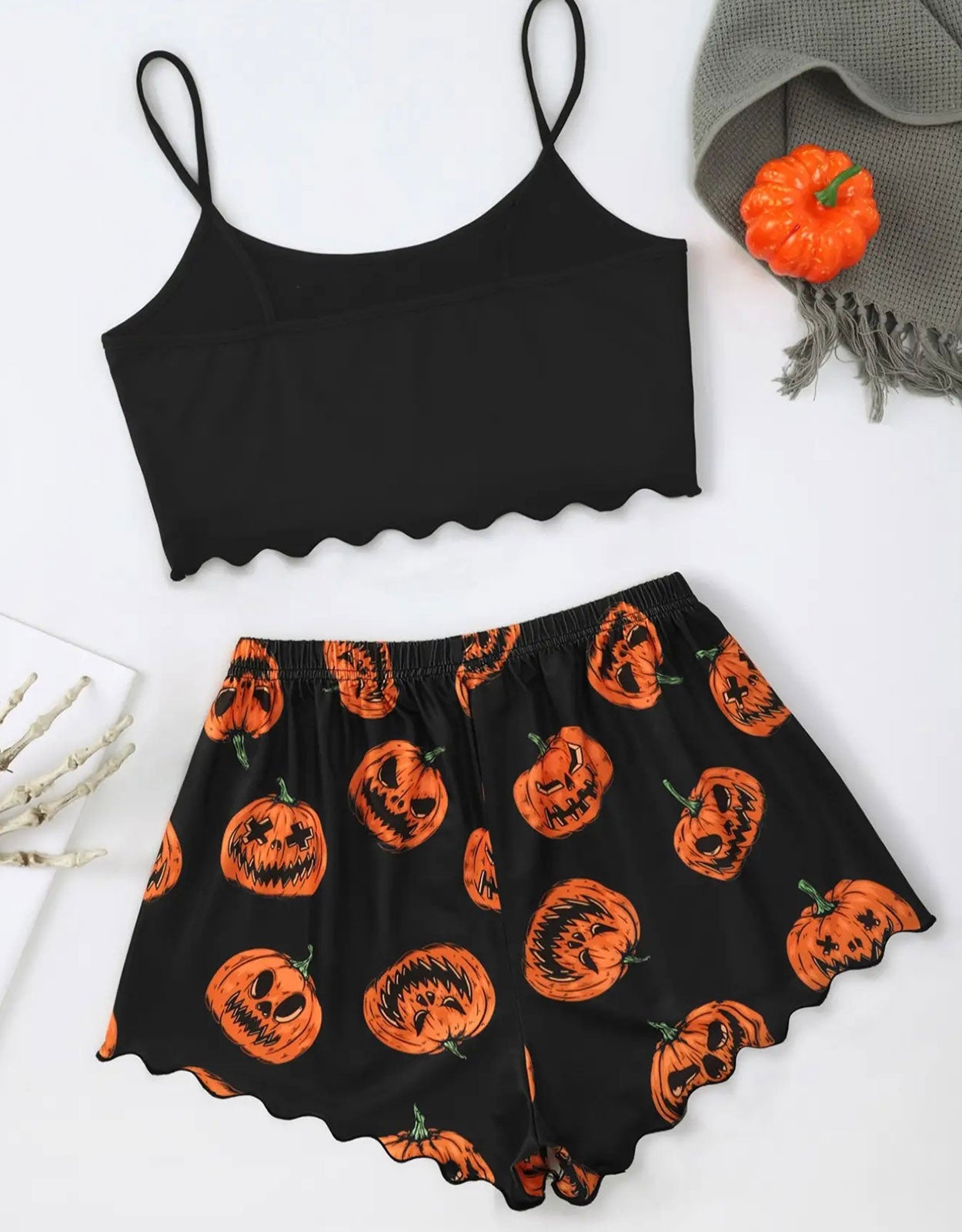 Pumpkin Pajamas Set