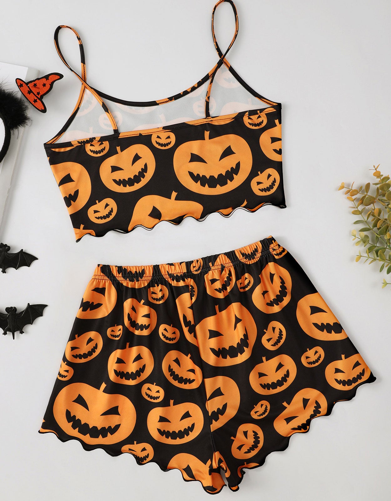 Pumpkin Pajamas Set