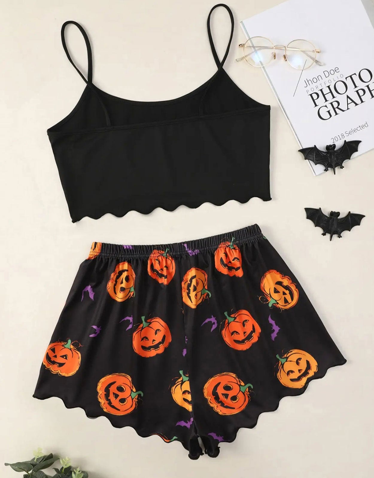 Pumpkin Pajamas Set