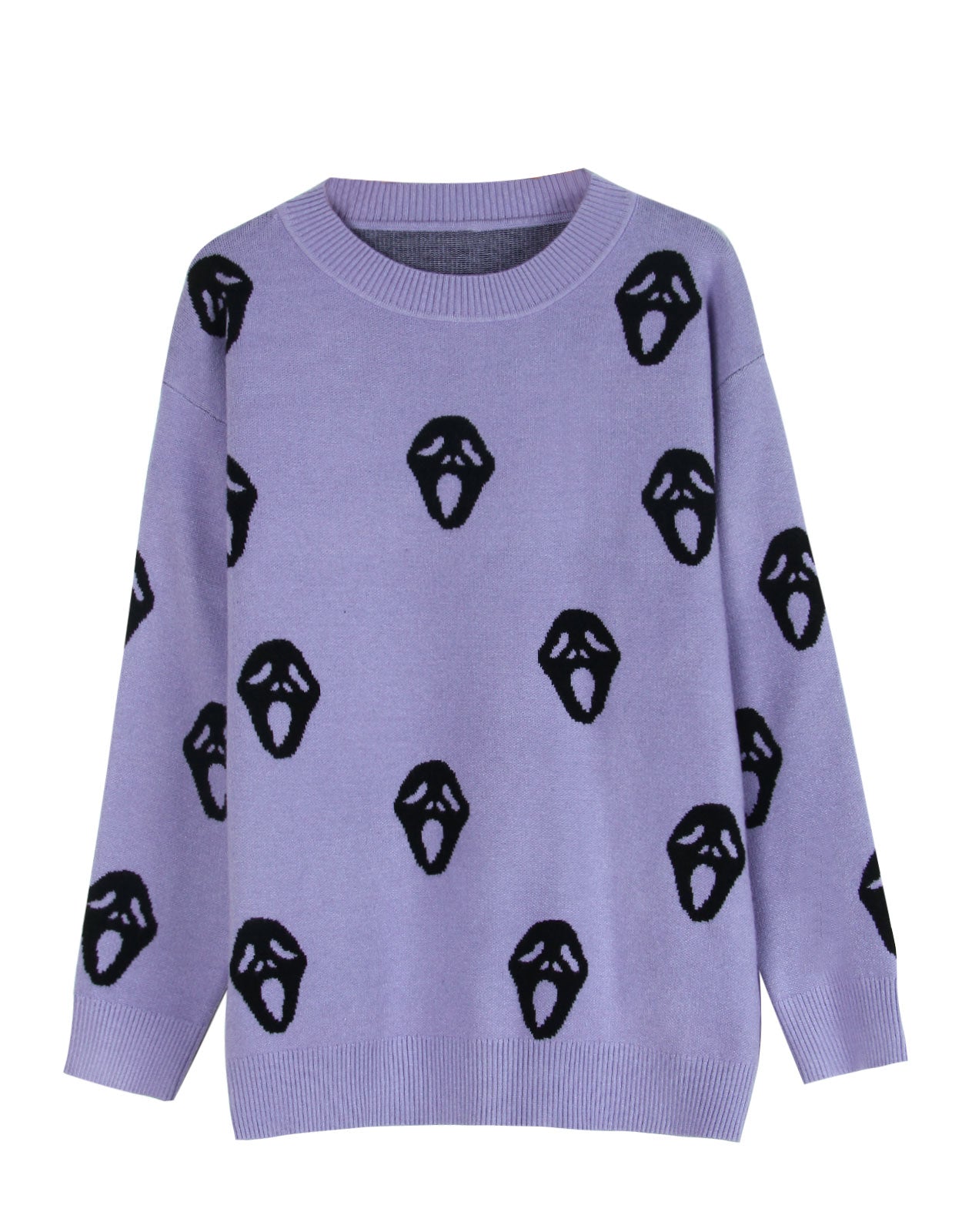 Sweaters for Women 2024 Halloween Trendy Pullover Sweaters Casual Crewneck Sweater