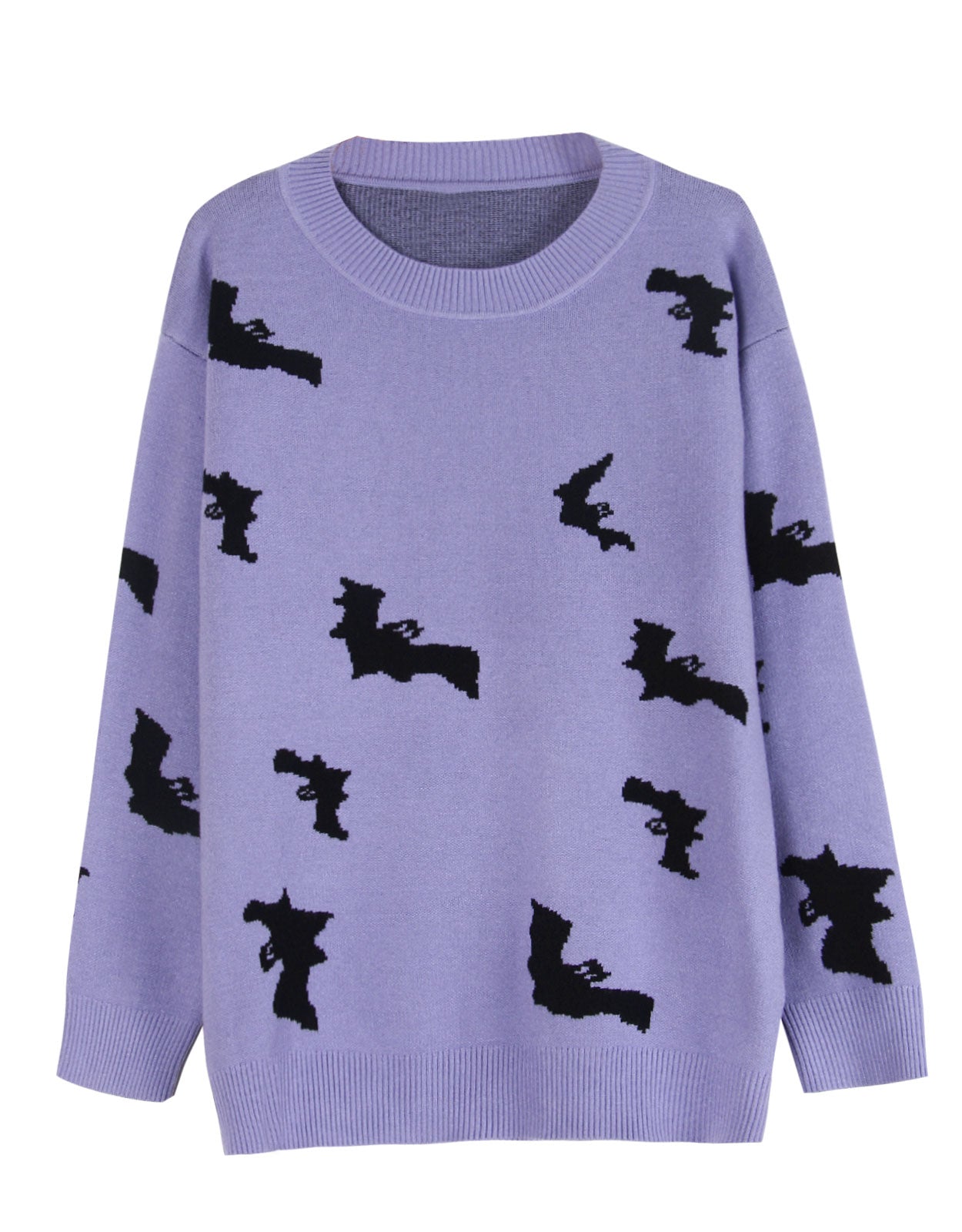 Sweaters for Women 2024 Halloween Trendy Pullover Sweaters Casual Crewneck Sweater