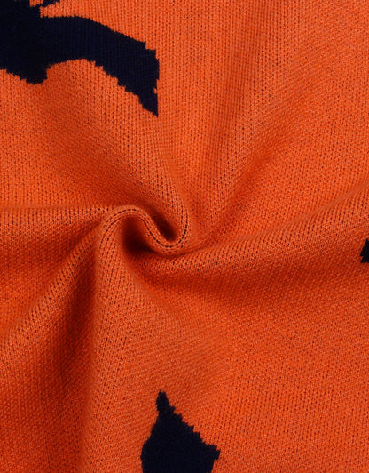 Sweaters for Women 2024 Halloween Trendy Pullover Sweaters Casual Crewneck Sweater