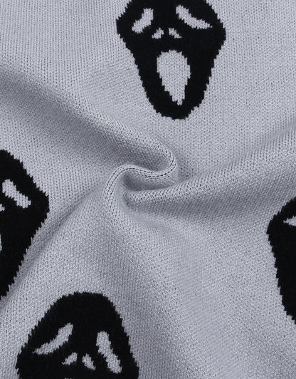 Sweaters for Women 2024 Halloween Trendy Pullover Sweaters Casual Crewneck Sweater