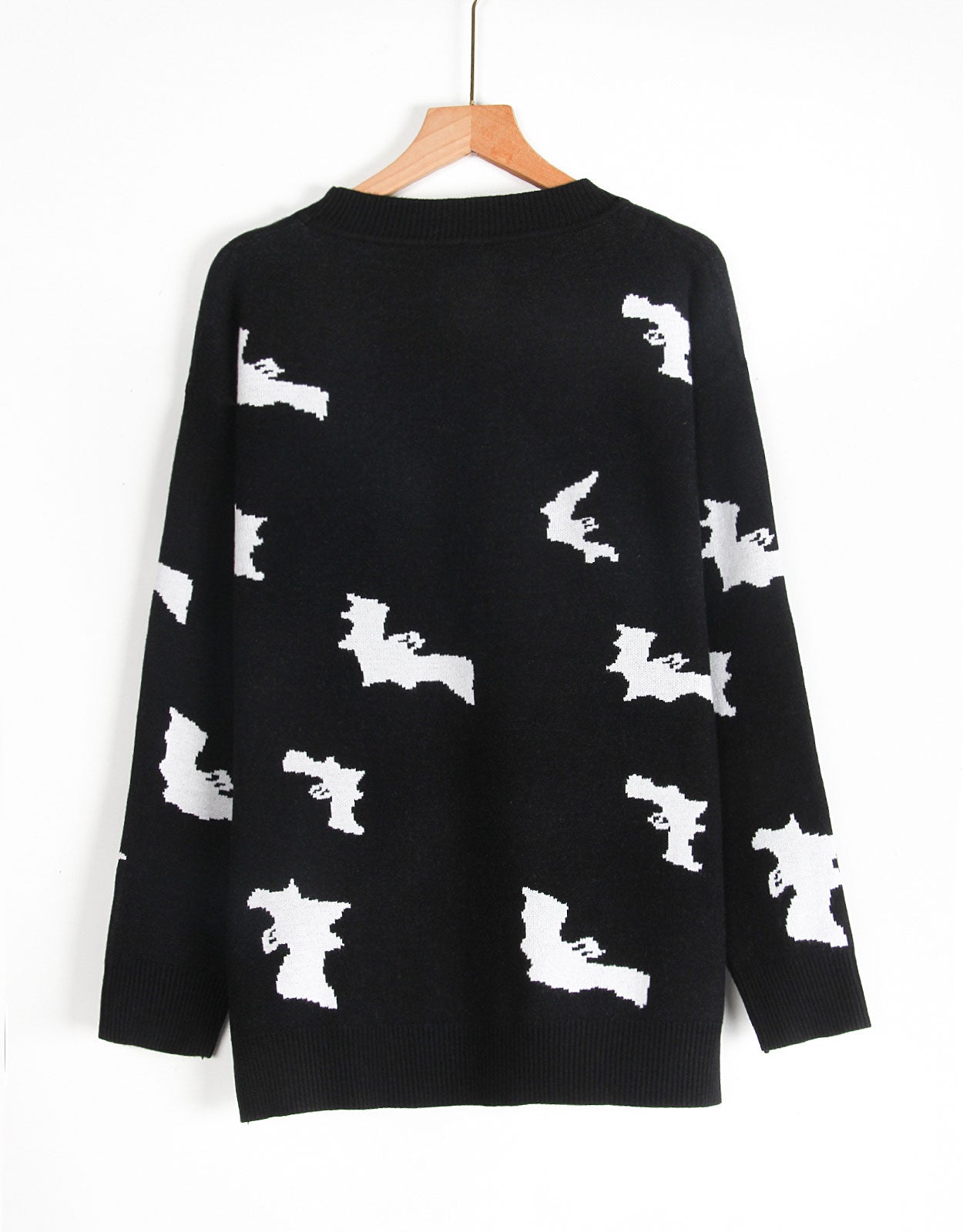 Sweaters for Women 2024 Halloween Trendy Pullover Sweaters Casual Crewneck Sweater