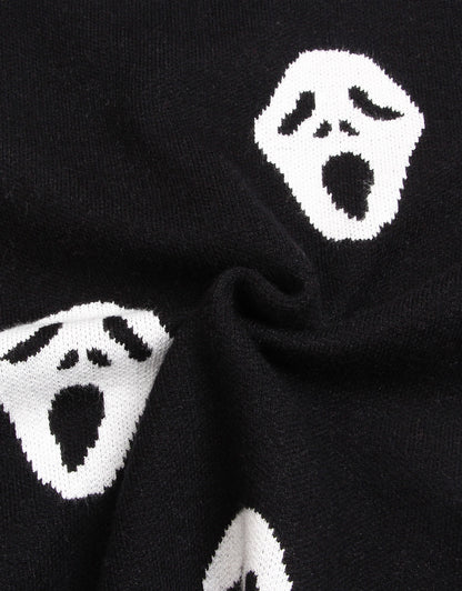 Sweaters for Women 2024 Halloween Trendy Pullover Sweaters Casual Crewneck Sweater