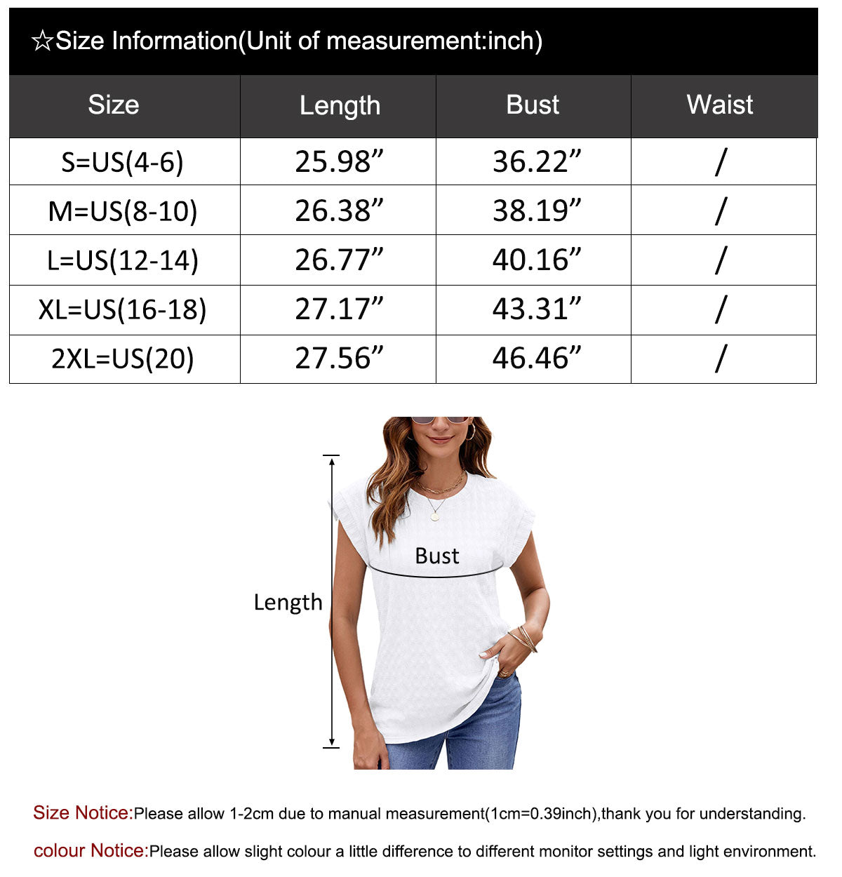 Round Neck Cap Sleeve Blouse