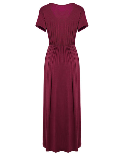 Maxi Dress for women High Waisted Summer Dreeses with Pockets