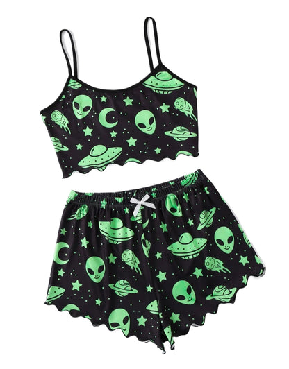 Alien  Pajamas Set